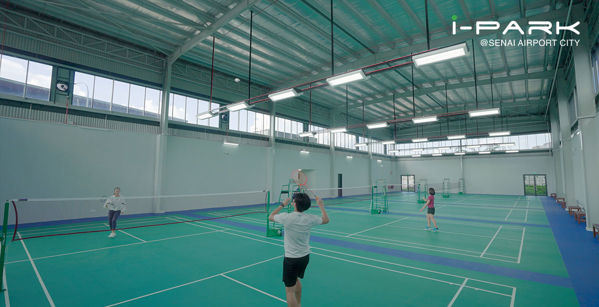 i-Park @ Senai Airport City Recreational Park (Indoor Badminton Court)