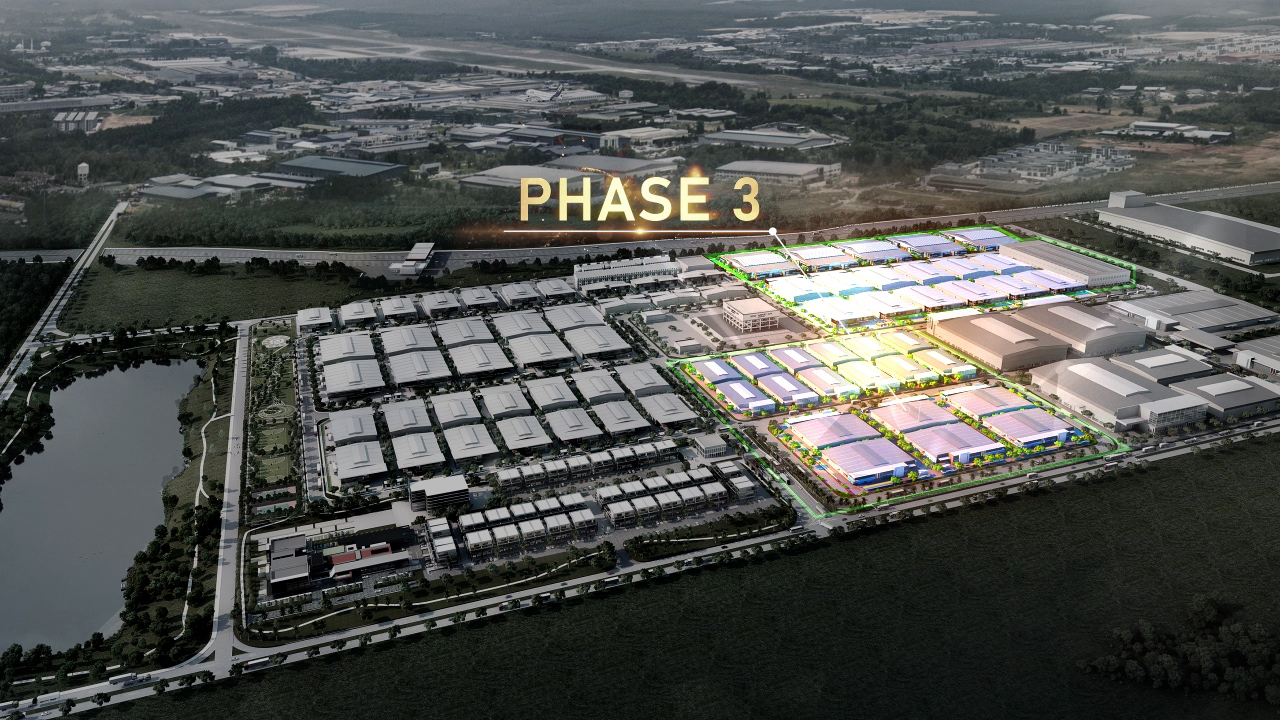i-Park@Senai Airport City, Malaysia "Unveiling The New Iconic Industrial Landmark - Phase 3"