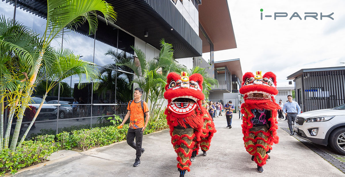 i-Park Community View (Chinese New Year Lion Dance Performance 2023)