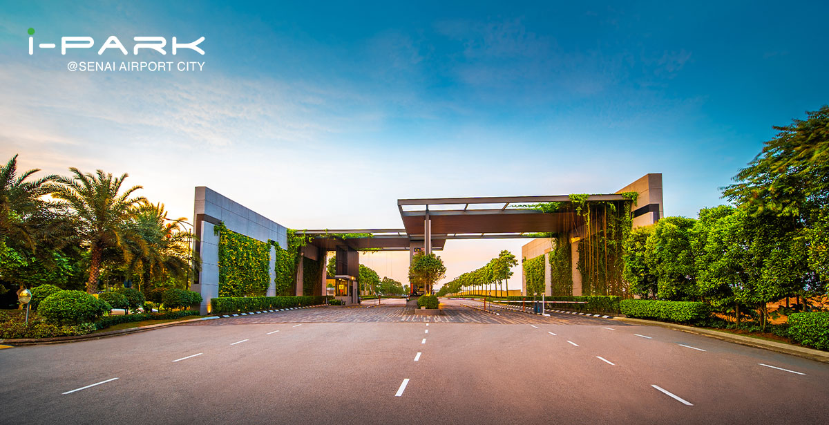 i-Park @ Senai Airport City Main Entrance
